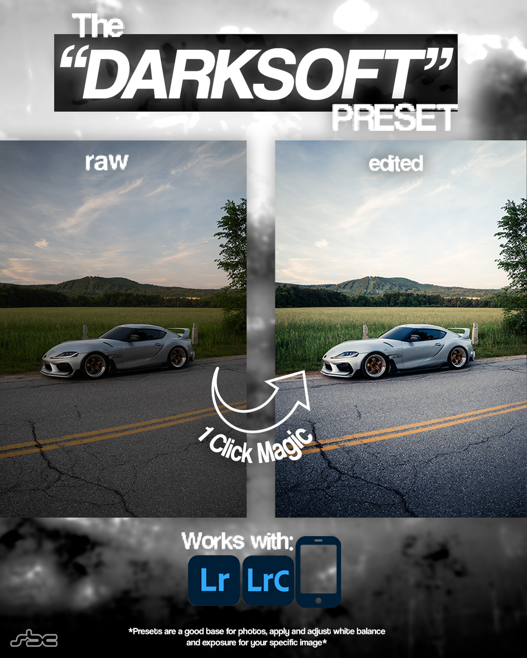 "DARKSOFT v1" Single Preset With Masking